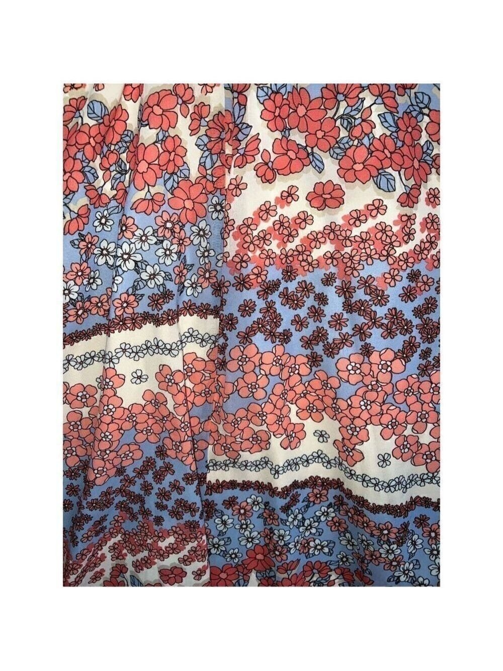 Forever XXI Floral Plunging Maxi Dress (Sm) - Picture 5 of 12